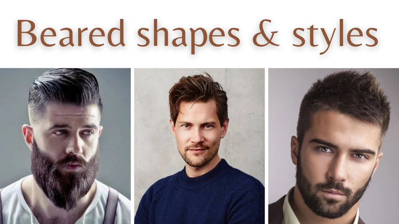 Beard shapes and styles