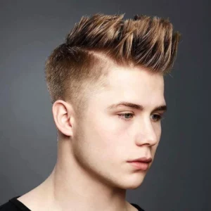 Short sides long top hairstyles
